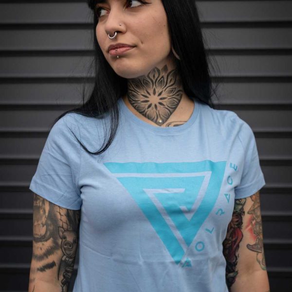 Camiseta mujer basic VolRace azul