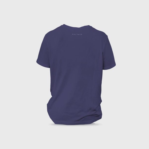 Camiseta unisex basic Volrace azul denim