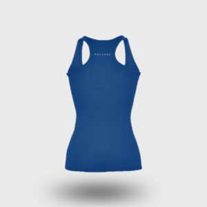 Camiseta de tirantes para chica Volrace Basic azul
