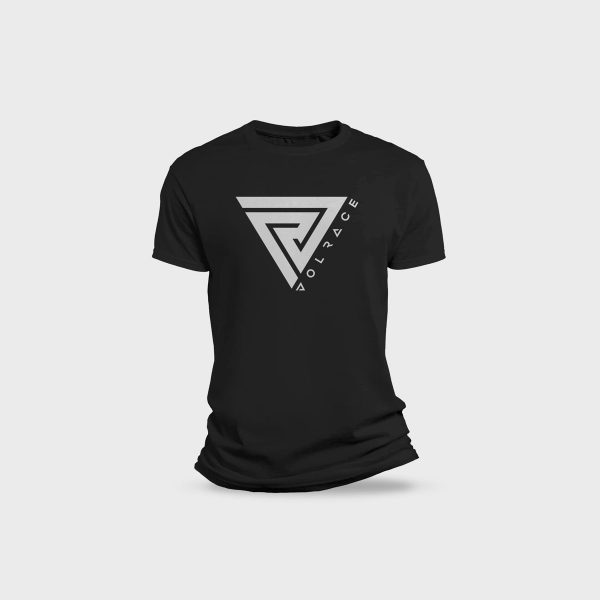 Camiseta unisex basic Volrace negra