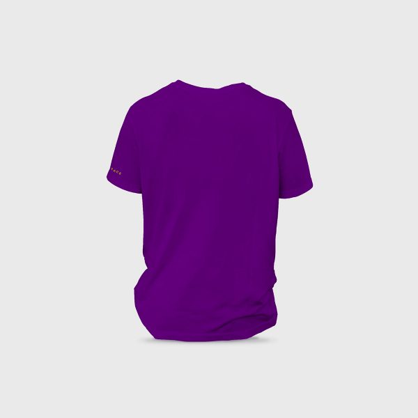 Camiseta unisex diamon Volrace berenjena