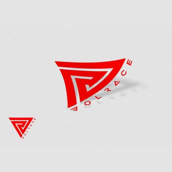 pegatina Volrace logo roja