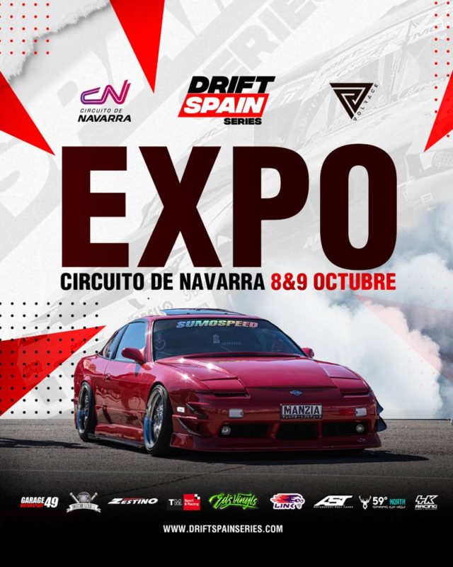 Expo Drift Spain Series 8 y 9 de octubre, Circuito Los Arcos, Navarra