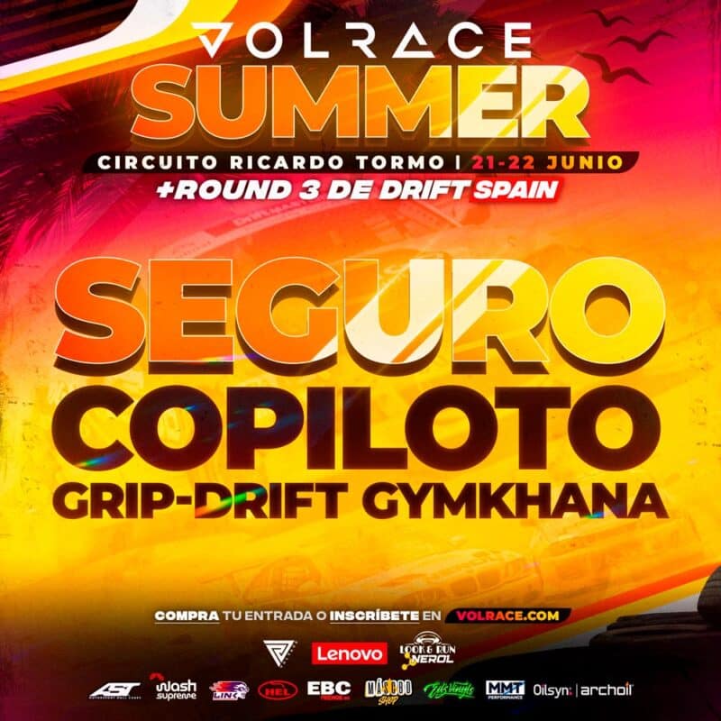Seguro Copiloto VolRace Summer