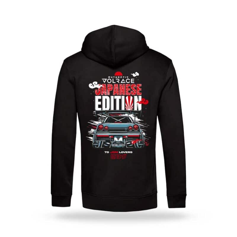 Sudadera VolRace Japanese Edition Negra
