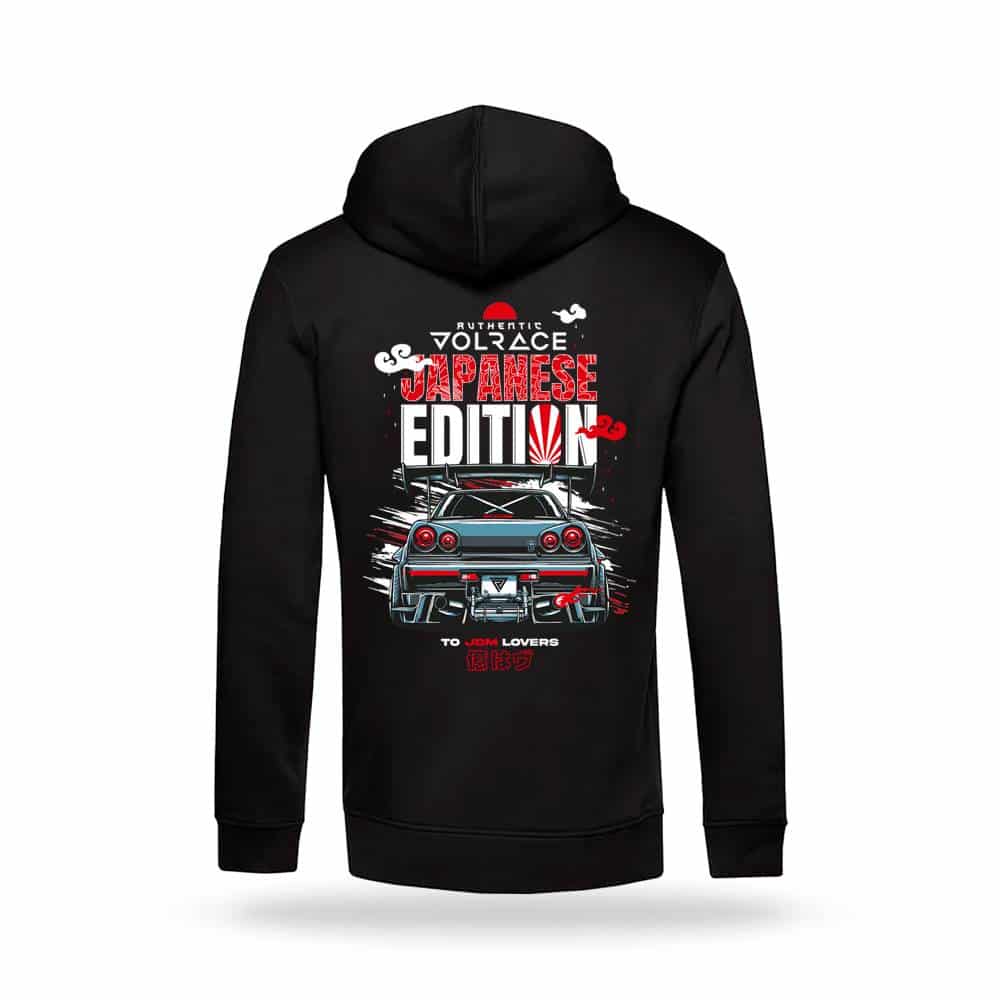 Sudadera VolRace Japanese Edition Negra