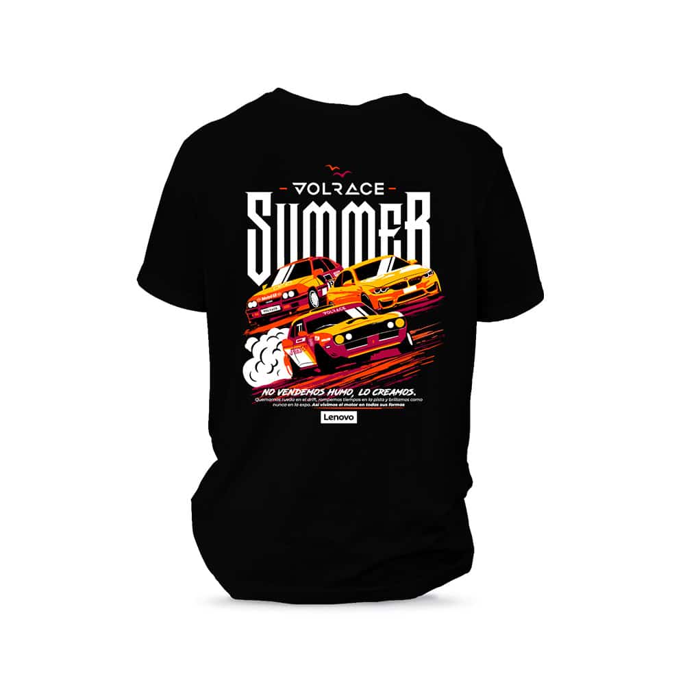 Camiseta VolRace Summer 2025 trasera